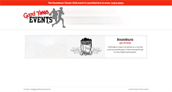 Desktop Screenshot of goodtimesevents.net