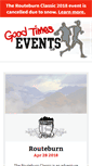 Mobile Screenshot of goodtimesevents.net